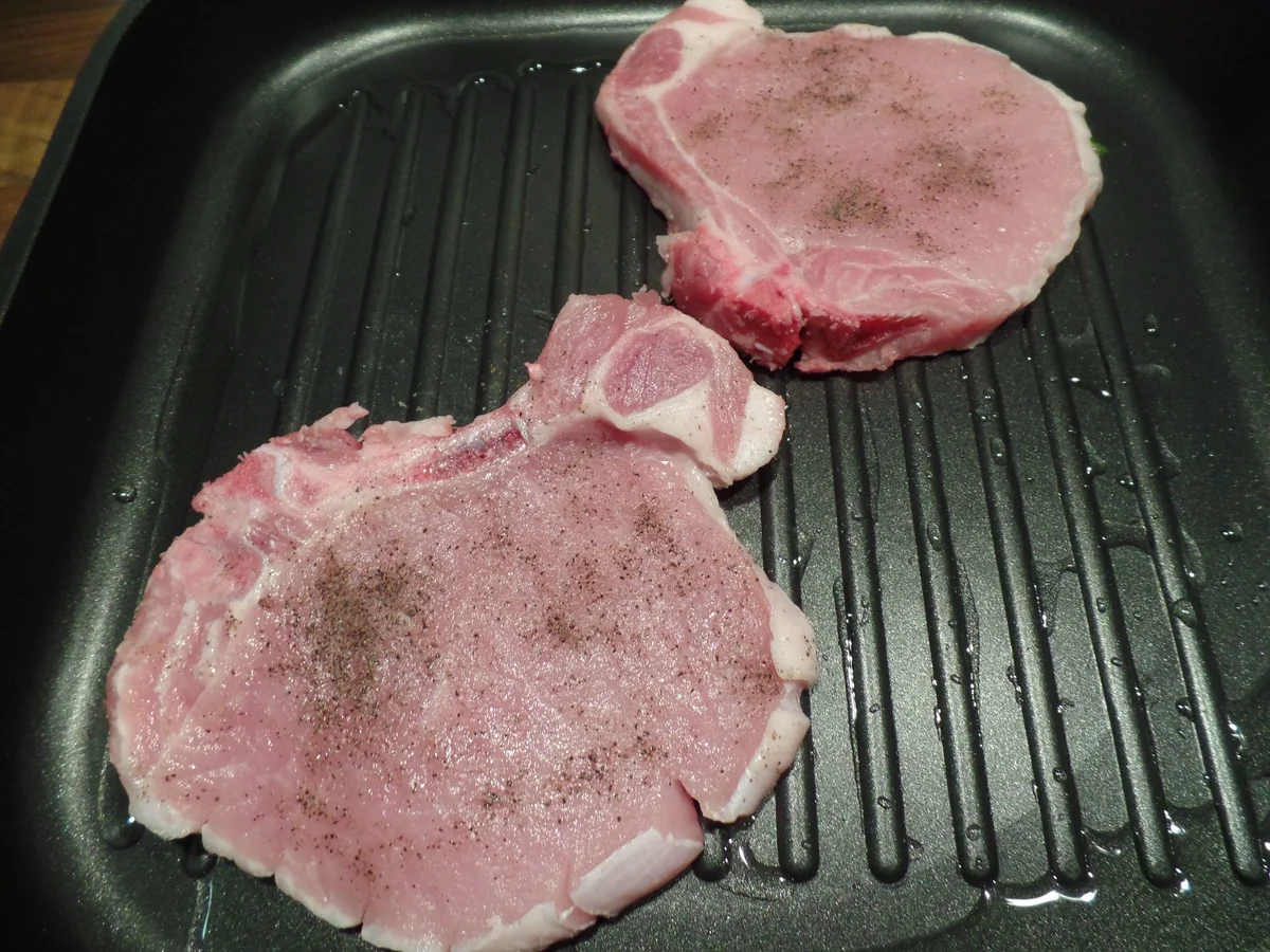 Koteletts mit Speck-Chicoree - Rezept - Bild Nr. 4511