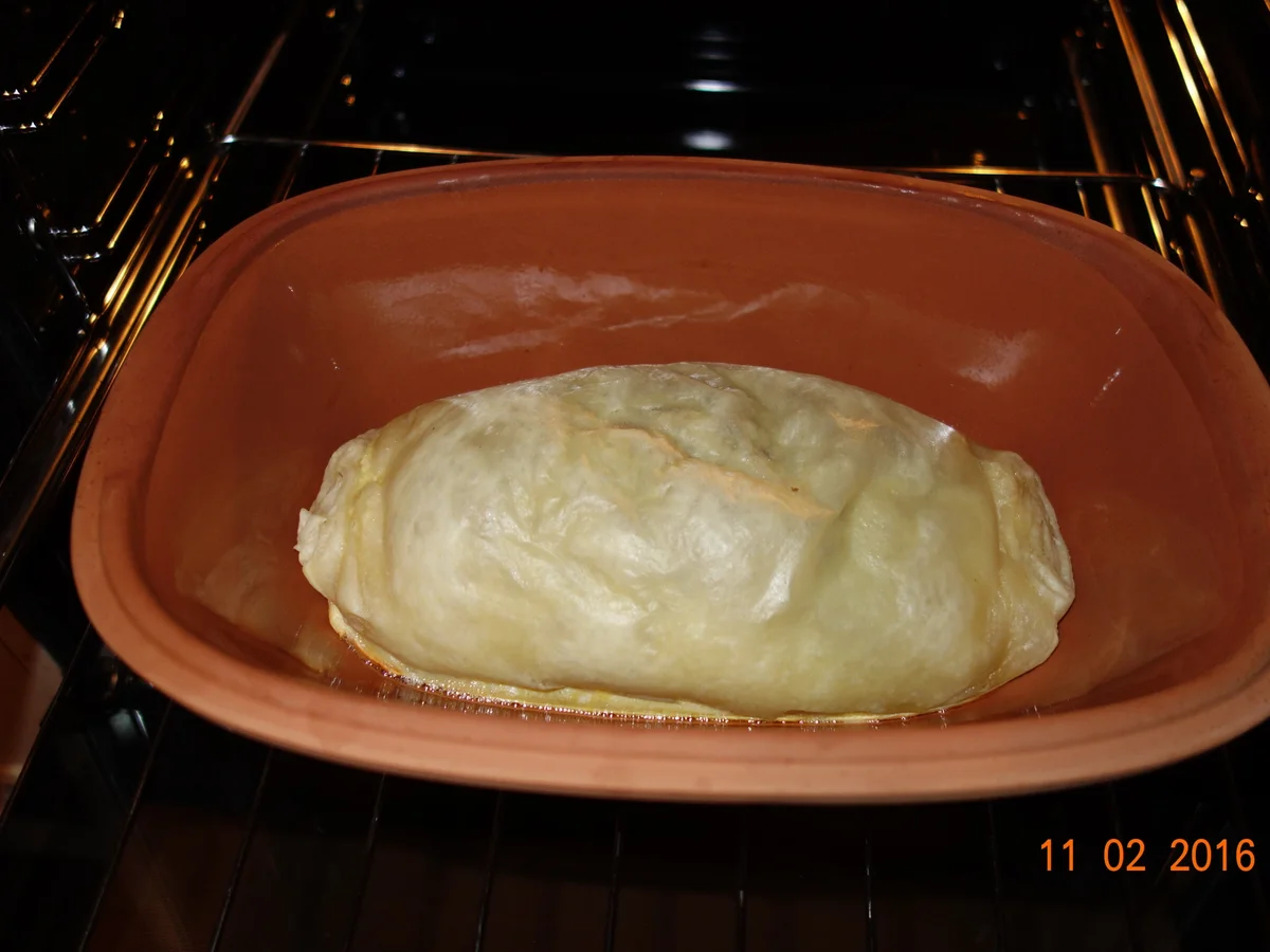 Hackfleisch schläft im Römertopf - Rezept - Bild Nr. 4518