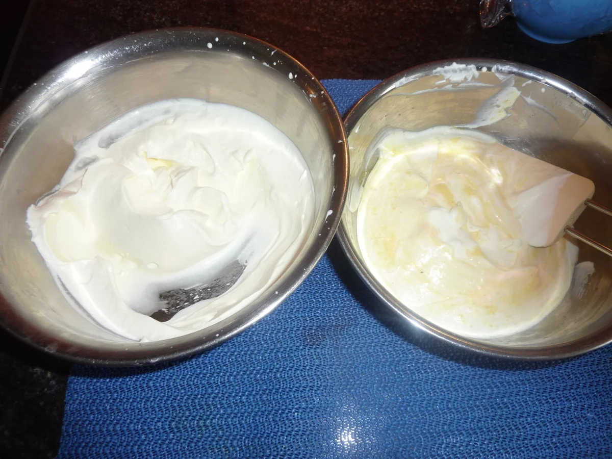 Litschi Parfait mit Kumquats-Kaki Kompott - Rezept - Bild Nr. 4513