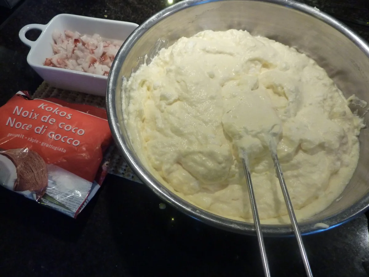 Litschi Parfait mit Kumquats-Kaki Kompott - Rezept - Bild Nr. 4514