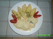 Matjesfiltes in Marinade mit Pellkartoffeln und Eisbergsalat - Rezept - Bild Nr. 4522