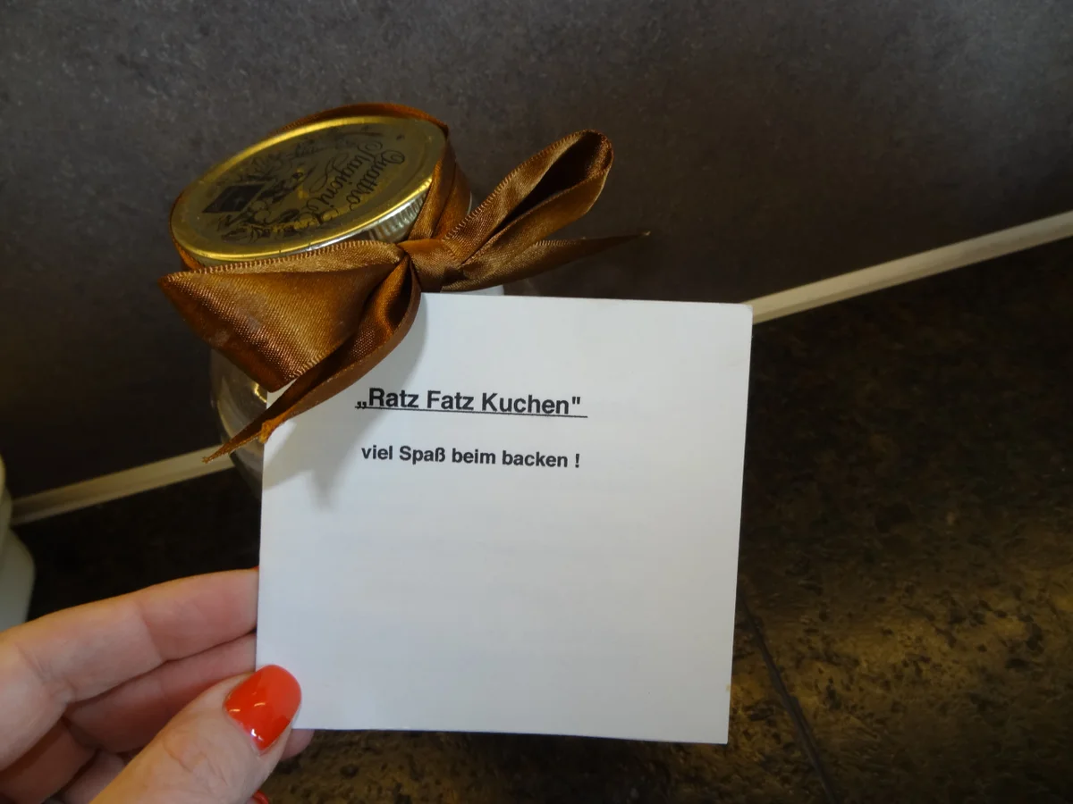 Rezept: Geschenke aus der Küche - Backmischung im Glas Bild Nr. 4558 Geschenke aus der Küche - Backmischung im Glas - Rezept - Bild Nr. 4558