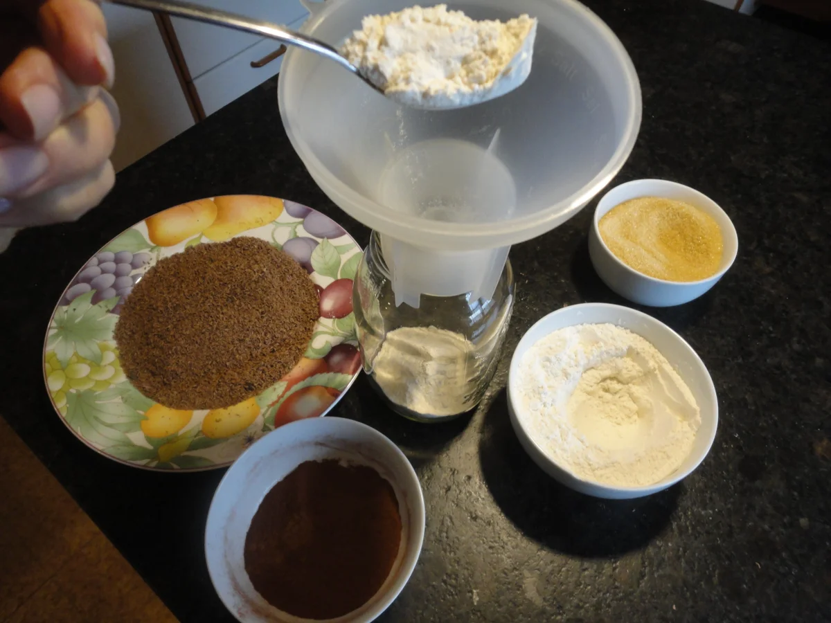 Rezept: Geschenke aus der Küche - Backmischung im Glas Bild Nr. 4554 Geschenke aus der Küche - Backmischung im Glas - Rezept - Bild Nr. 4554