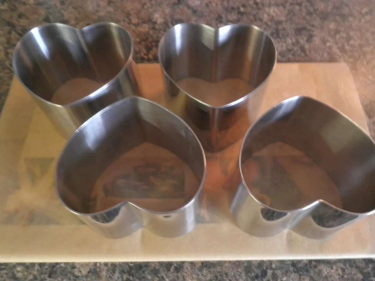 Rezept: Limetten - Panna Cotta - Herzen ... Bild Nr. 4555 Limetten - Panna Cotta - Herzen ... - Rezept - Bild Nr. 4555