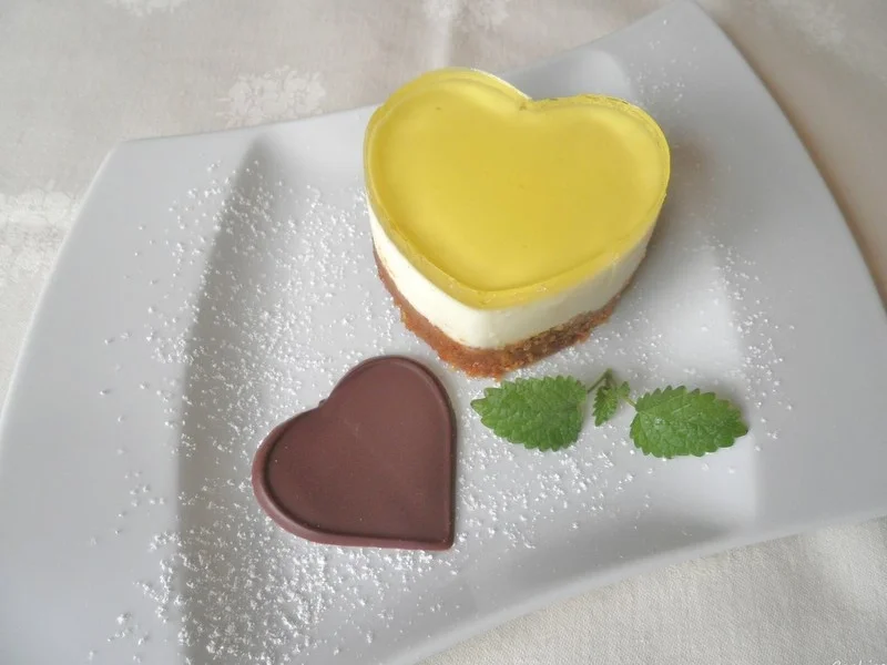 Rezept: Limetten - Panna Cotta - Herzen ... Bild Nr. 4562 Limetten - Panna Cotta - Herzen ... - Rezept - Bild Nr. 4562