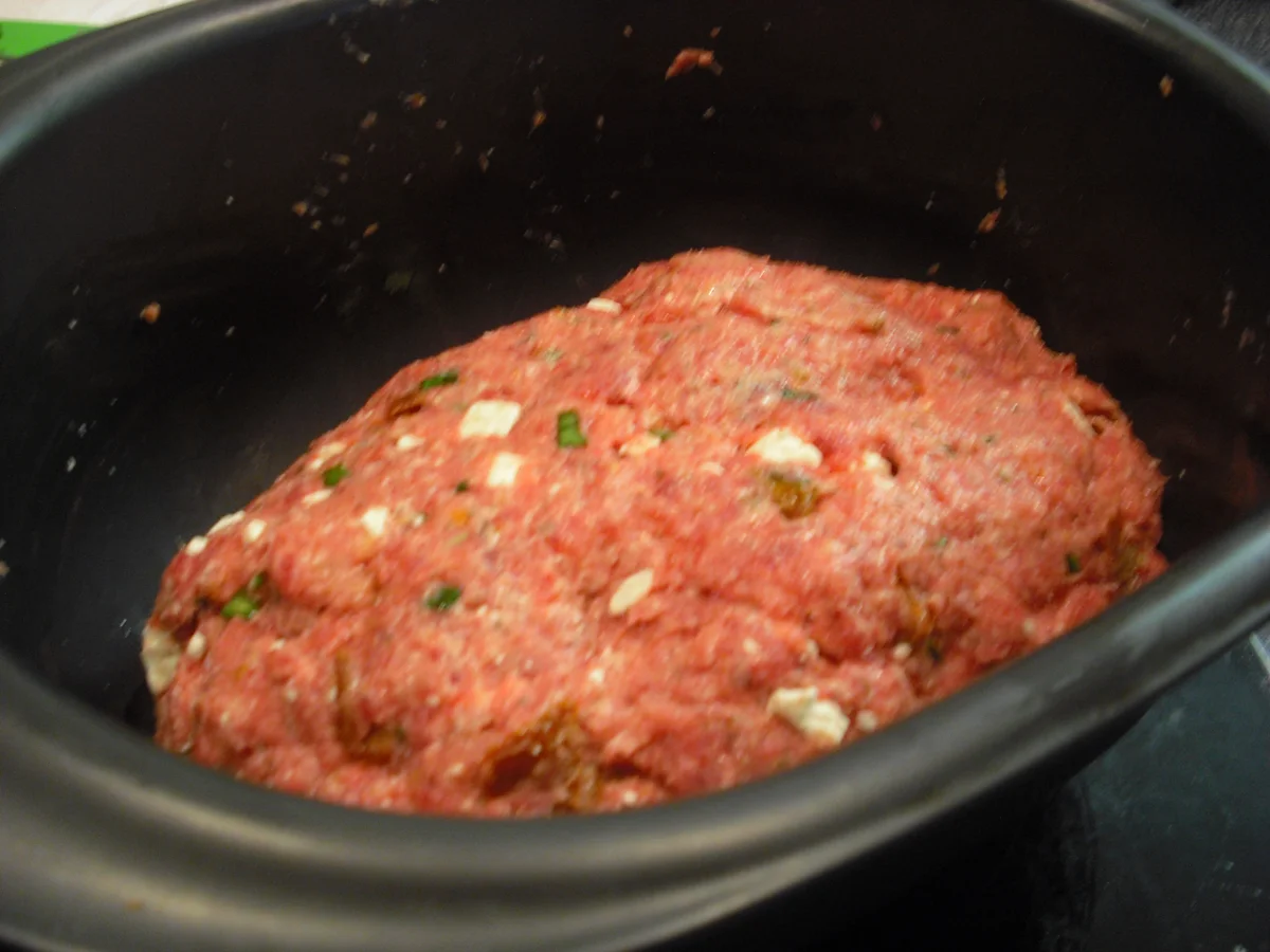 Hackbraten mediterrane Art - Rezept - Bild Nr. 4557