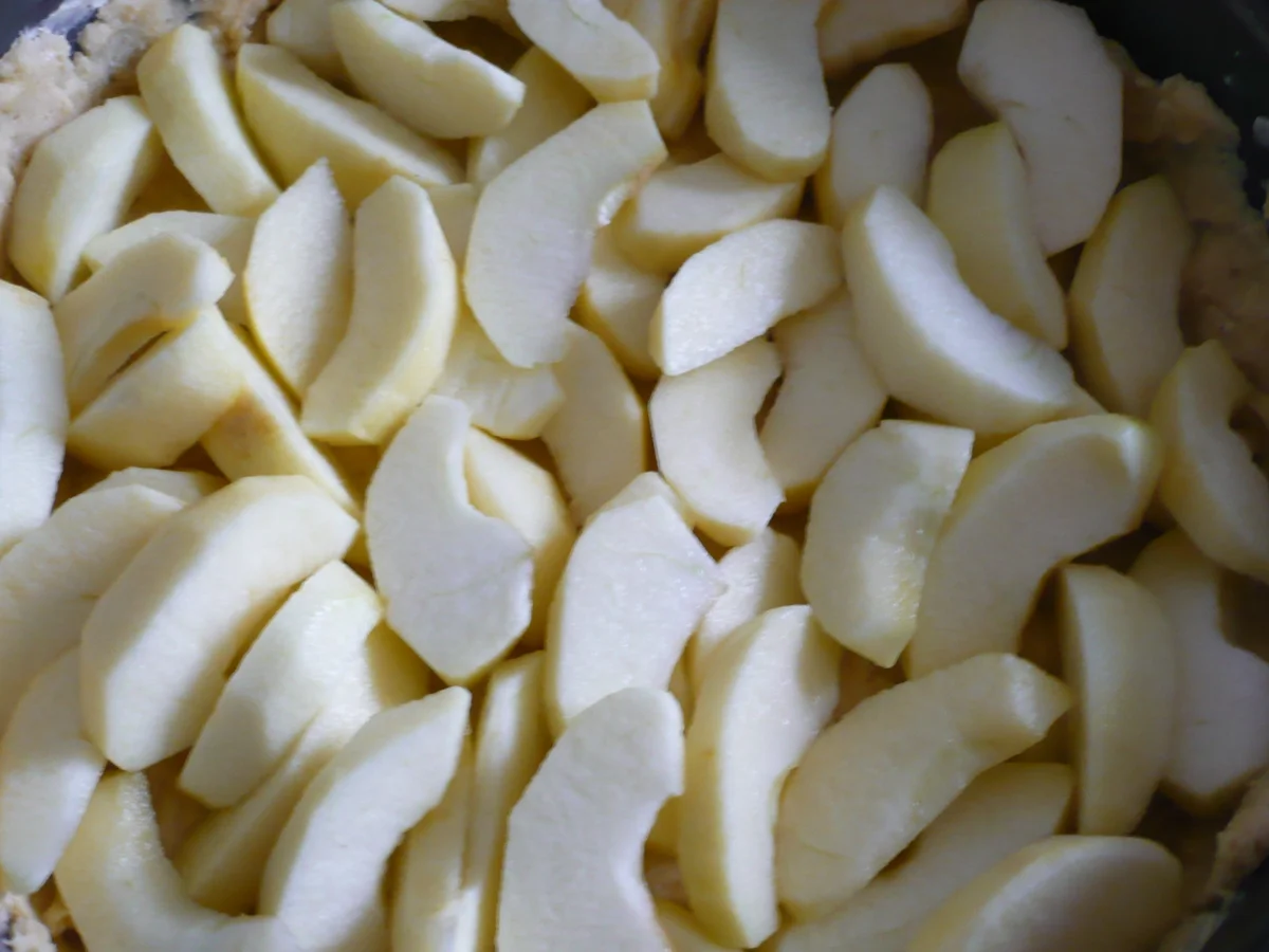 Rezept: Apfel - Pudding - Kuchen Bild Nr. 4565 Apfel - Pudding - Kuchen - Rezept - Bild Nr. 4565