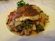 Mangold mit gebratenen Skrei - Rezept - Bild Nr. 4560