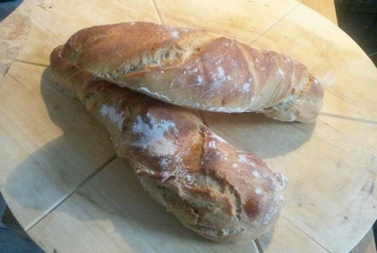 Bilder für Baguette - / Wurzelbrot - Rezept