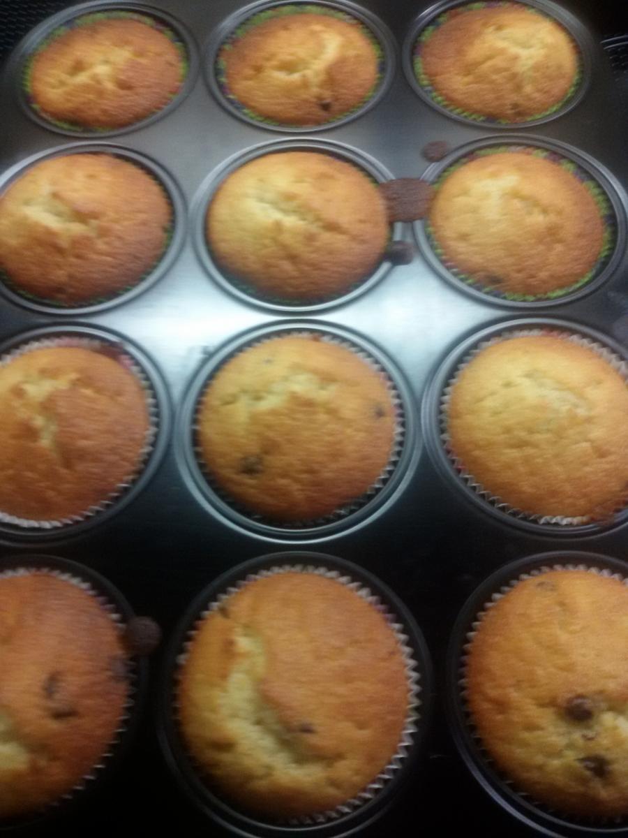 Bananen - Muffins - Rezept - Bild Nr. 4561