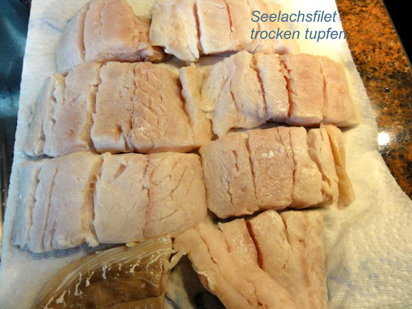 Fisch: SEELACHS in ~Kräuter-Ei~ - Rezept - kochbar.de