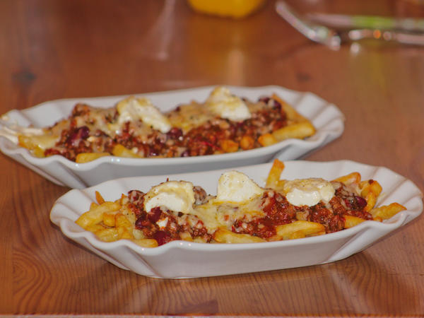 Chili-Käse-Pommes - Rezept mit Bild - kochbar.de