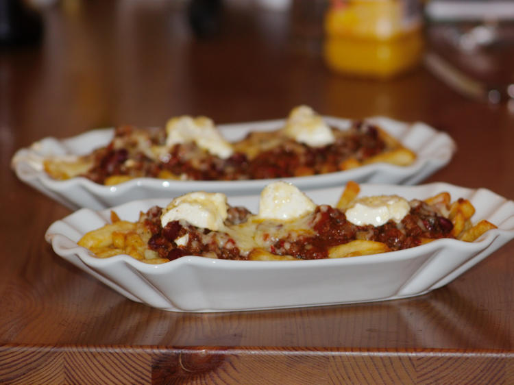 Chili-Käse-Pommes - Rezept mit Bild - kochbar.de