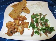 Chipirones & Boquerones mit Brot und Aioli - Rezept - Bild Nr. 4578