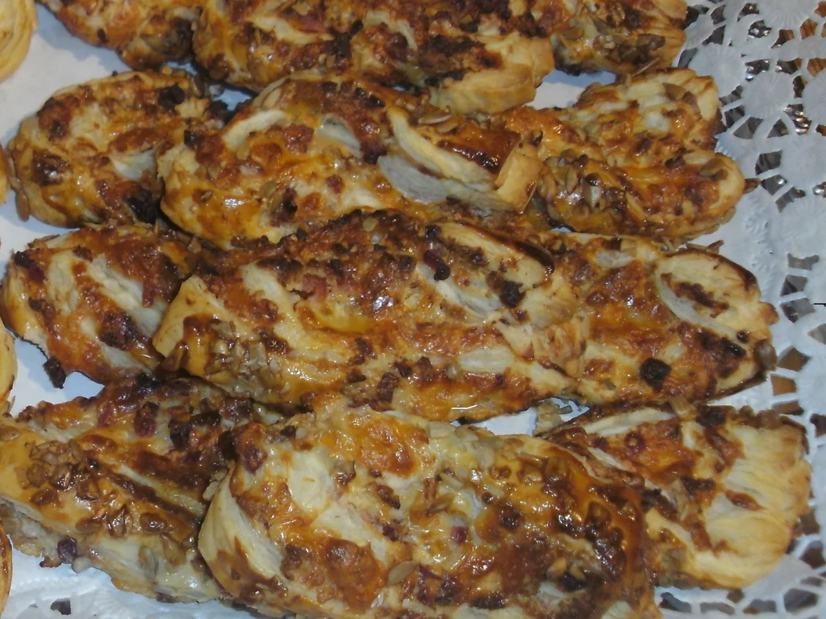 Blätterteig Schlemmerstangen - Rezept - Bild Nr. 4579