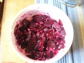 Rote Beete Salat - Rezept