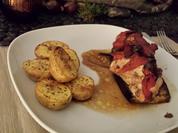 Hühnerbrustfilet mediterran im Ofen gegart - Rezept - Bild Nr. 4618