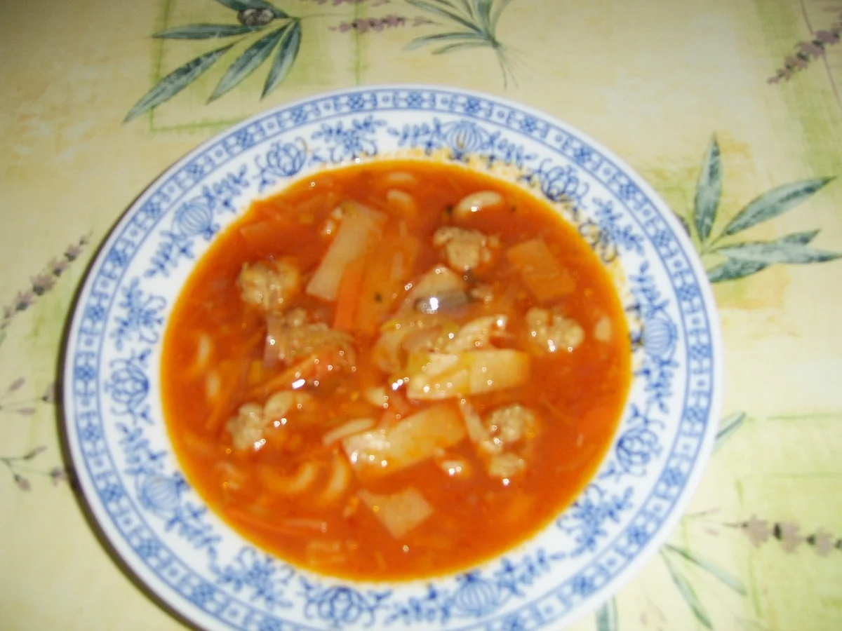 Rezept: Thaisuppe mit Gehaktesklösschen Bild Nr. 4621 Thaisuppe mit Gehaktesklösschen - Rezept - Bild Nr. 4621