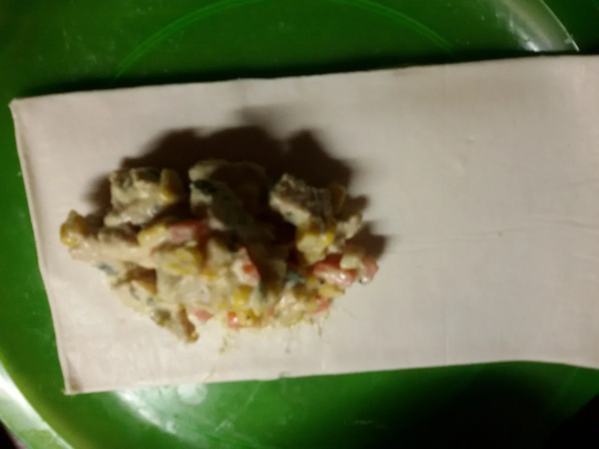 Hähnchen in Blätterteig - Rezept - Bild Nr. 4627