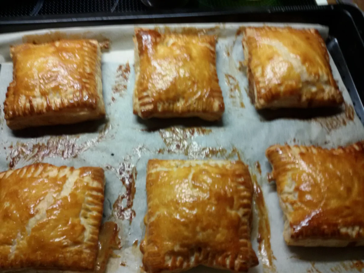 Hähnchen in Blätterteig - Rezept - Bild Nr. 4638