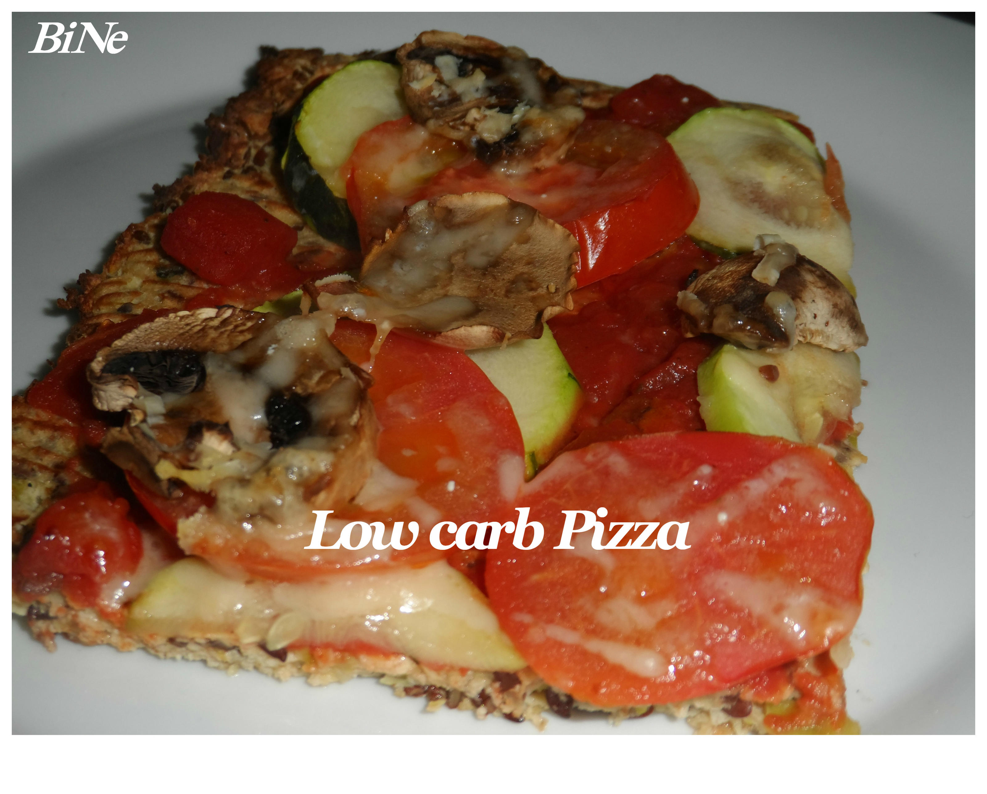 Bilder für BiNe` S LOW CARB PIZZA - Rezept