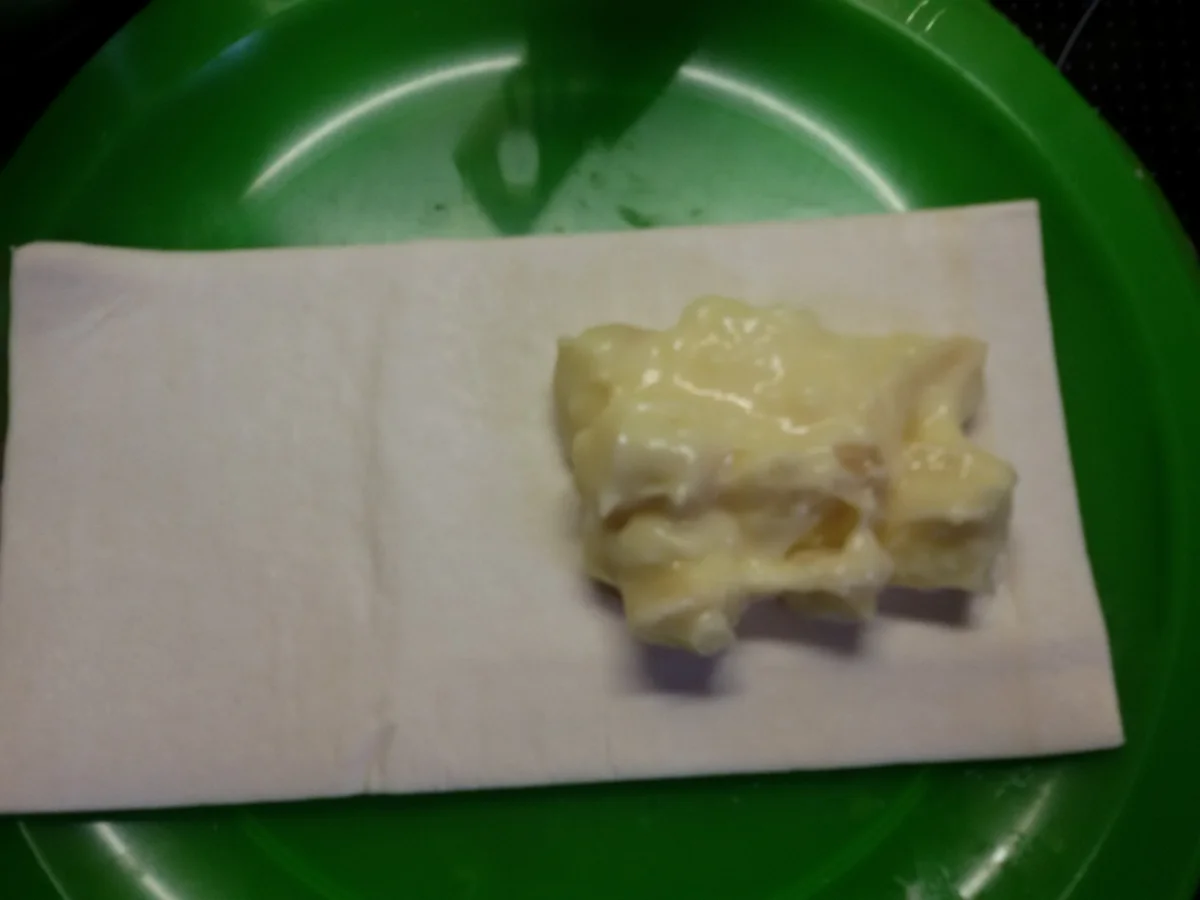 Blätterteig mit Apfel - Vanillepudding  - Rezept - Bild Nr. 4621