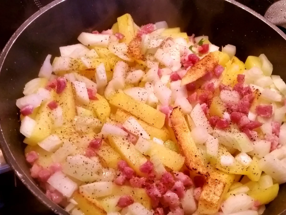 Meine "einfache Kartoffelpfanne" - Rezept - Bild Nr. 4624