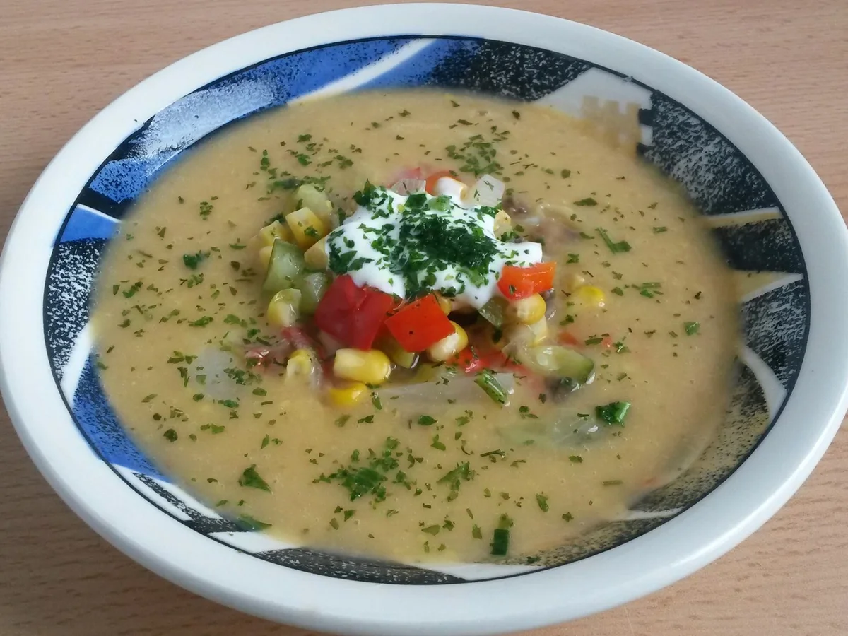 Rezept: ~ Quer durch den Garten ~ Suppe Bild Nr. 4647 ~ Quer durch den Garten ~ Suppe - Rezept - Bild Nr. 4647