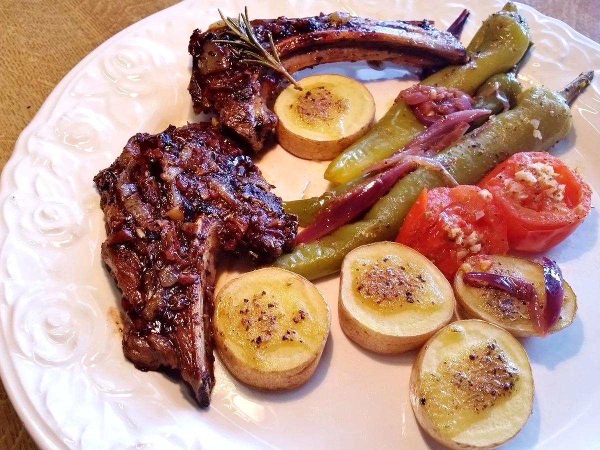 Rezept: Spitzpaprika mit Tomaten und Zwiebeln Bild Nr. 4654 Spitzpaprika mit Tomaten und Zwiebeln - Rezept - Bild Nr. 4654