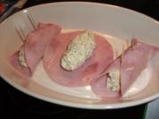 3 gefüllte Schinkenröllchen - Rezept - Bild Nr. 4656