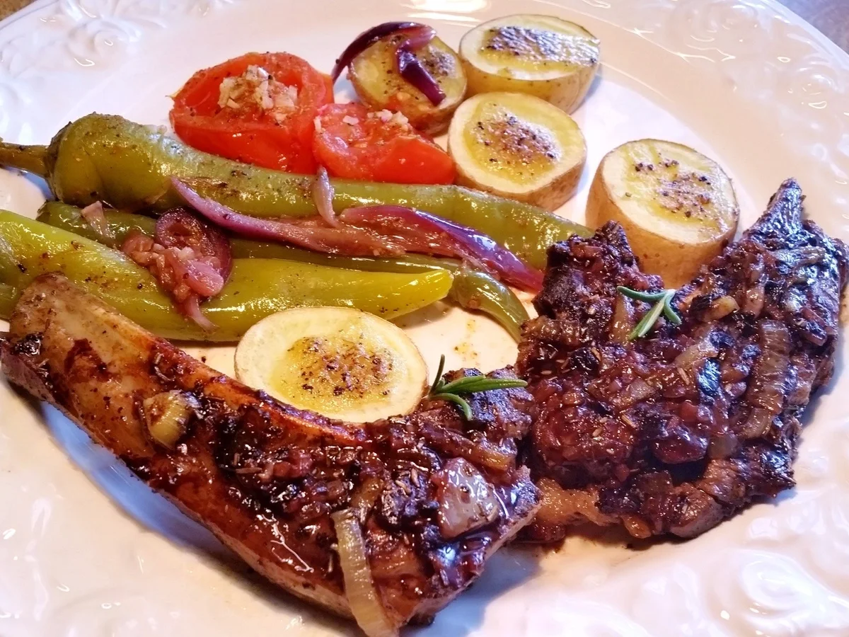 Rezept: Lamm-Koteletts ... Bild Nr. 4661 Lamm-Koteletts ... - Rezept - Bild Nr. 4661