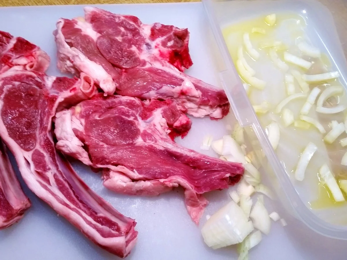 Rezept: Lamm-Koteletts ... Bild Nr. 4662 Lamm-Koteletts ... - Rezept - Bild Nr. 4662