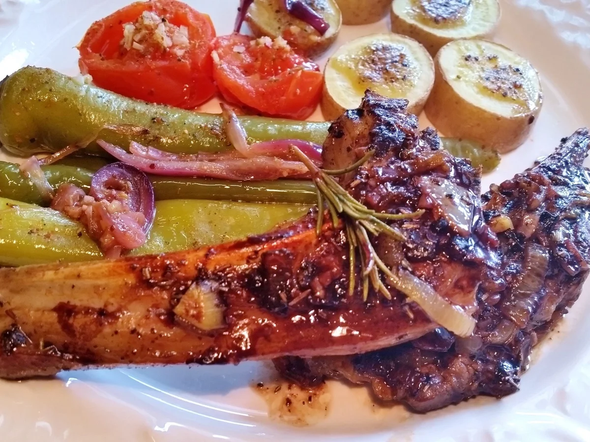 Rezept: Lamm-Koteletts ... Bild Nr. 4667 Lamm-Koteletts ... - Rezept - Bild Nr. 4667