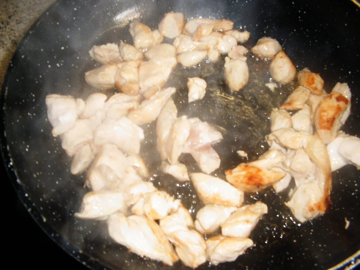 Hähnchengeschnetzeltes Winzer Art - Rezept - Bild Nr. 4669