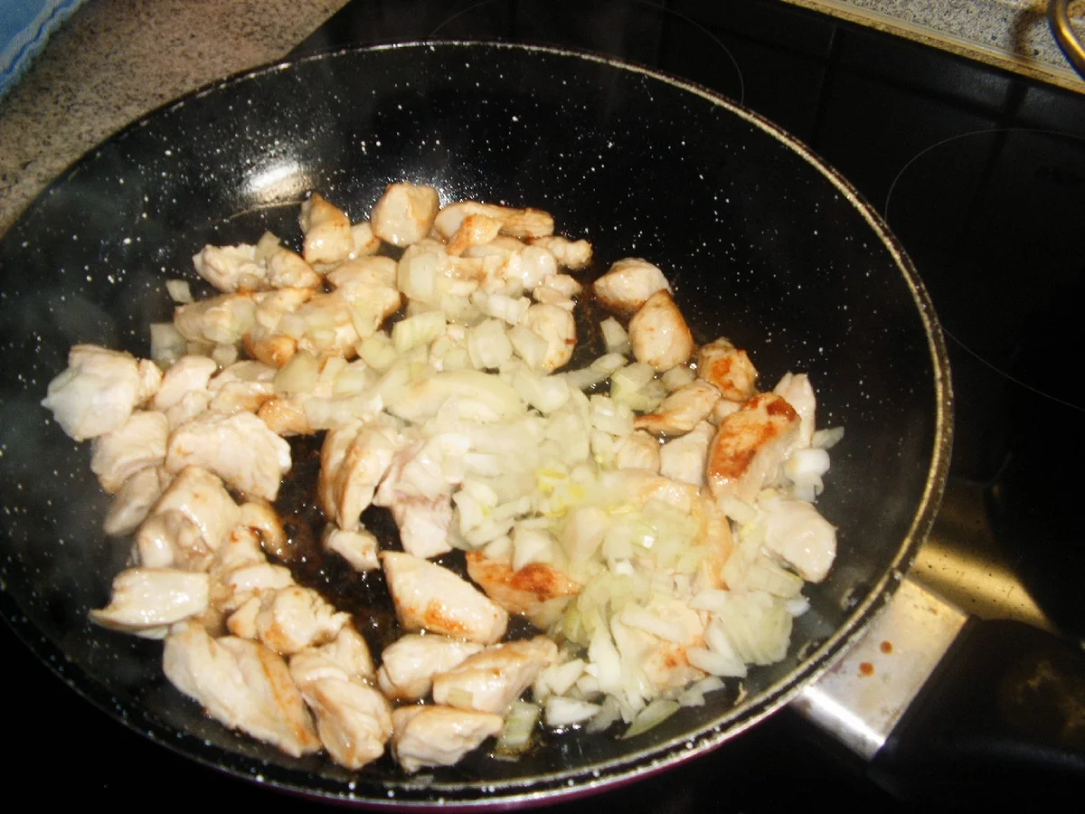 Hähnchengeschnetzeltes Winzer Art - Rezept - Bild Nr. 4670