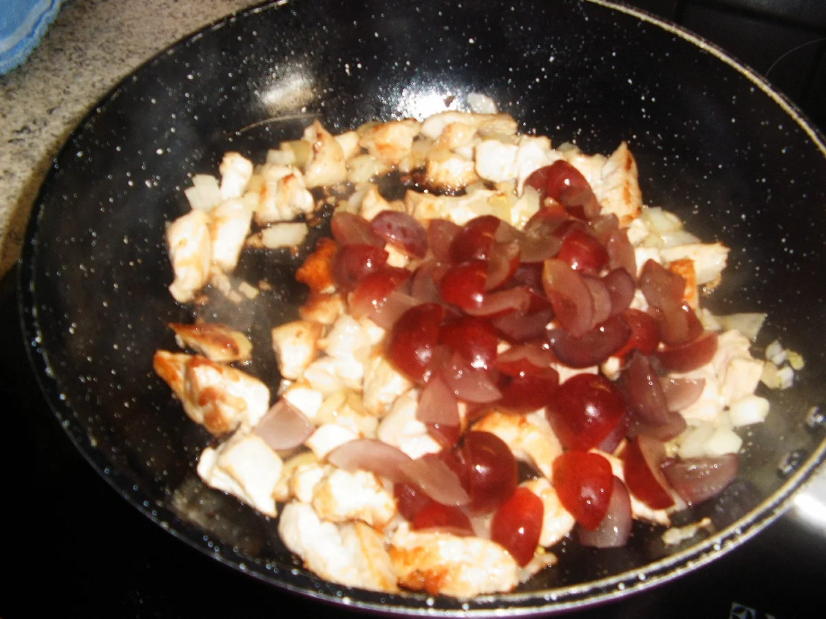 Hähnchengeschnetzeltes Winzer Art - Rezept - Bild Nr. 4671