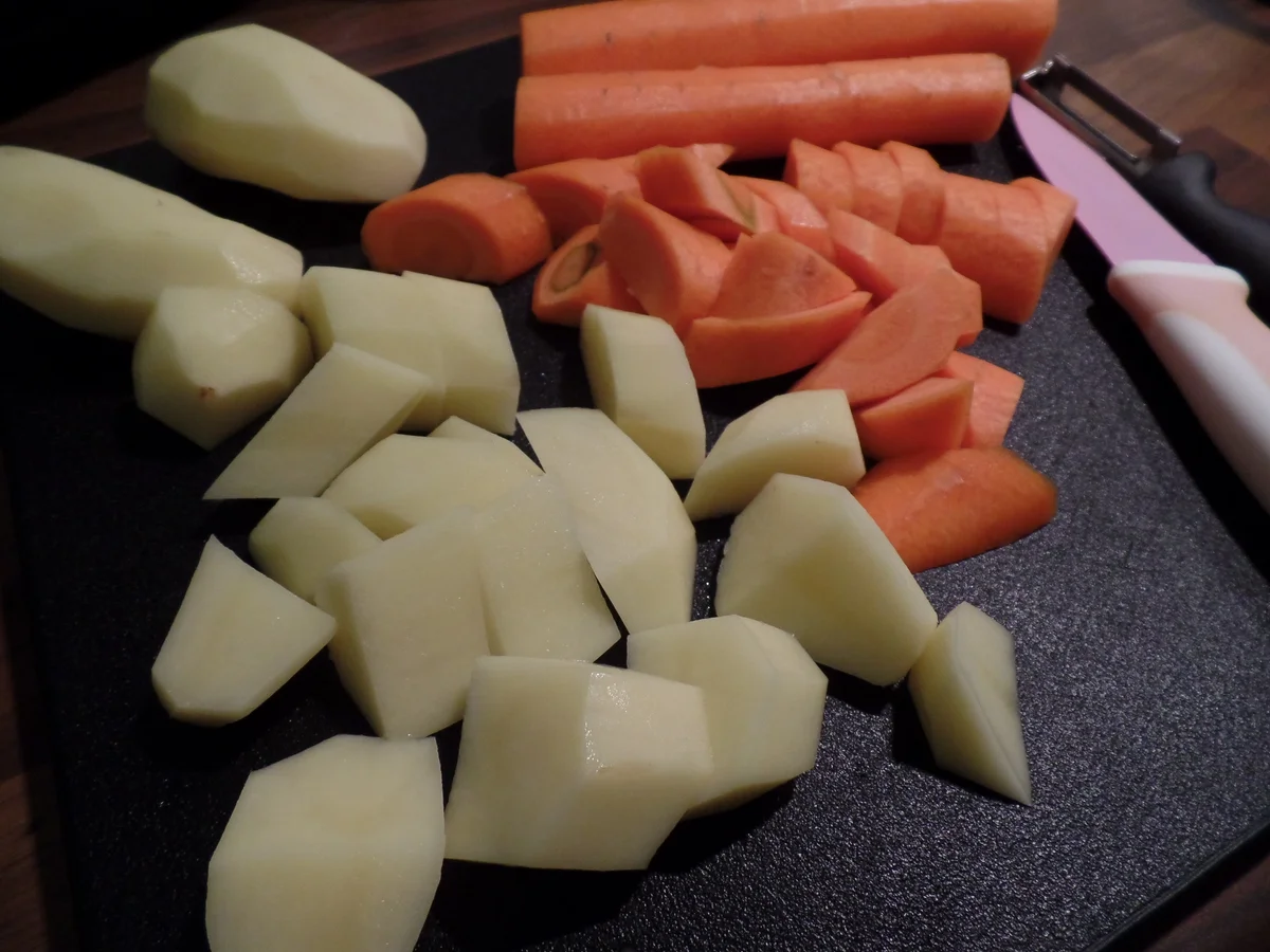 Kartoffel-Möhren -Kasseler-Gratin - Rezept - Bild Nr. 4669