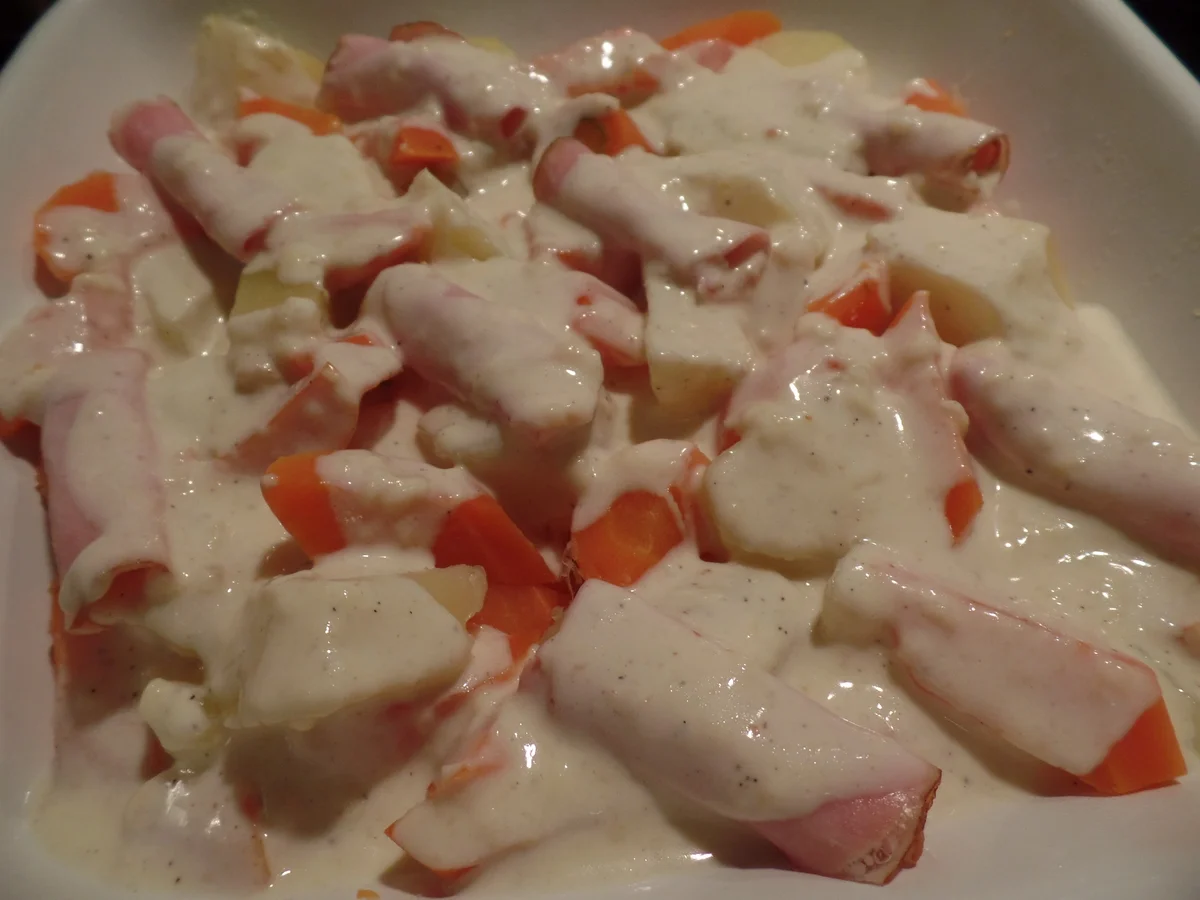 Kartoffel-Möhren -Kasseler-Gratin - Rezept - Bild Nr. 4675