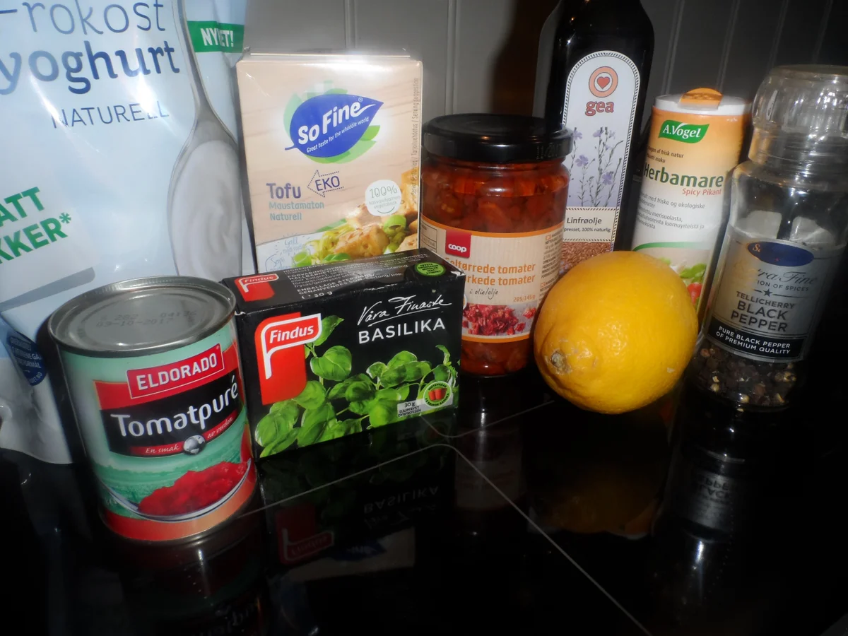 BiNe` S TOMATEN TOFU AUFSTRICH - Rezept