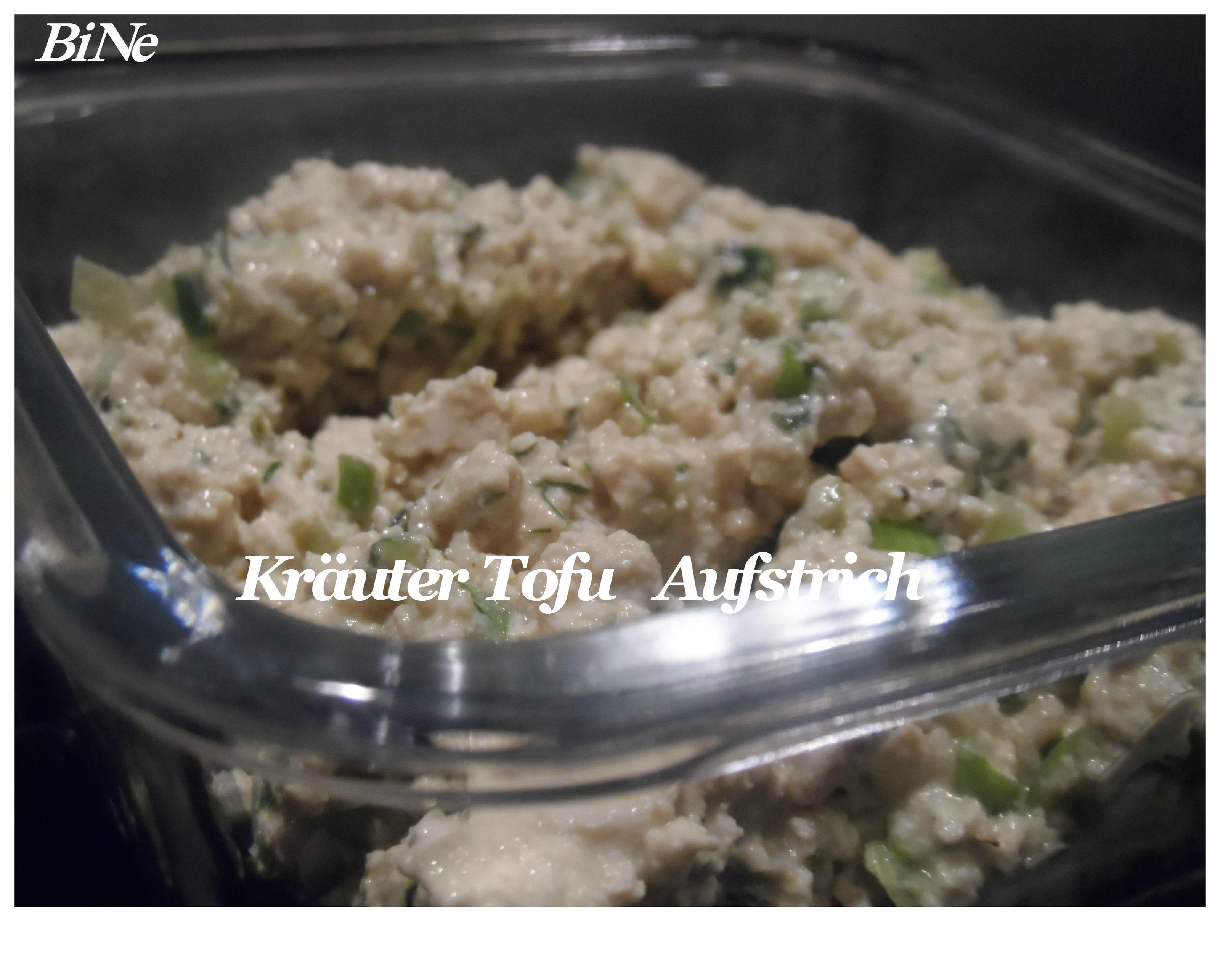 BiNe` S KRÄUTER TOFU AUFSTRICH - Rezept Durch Bine13100