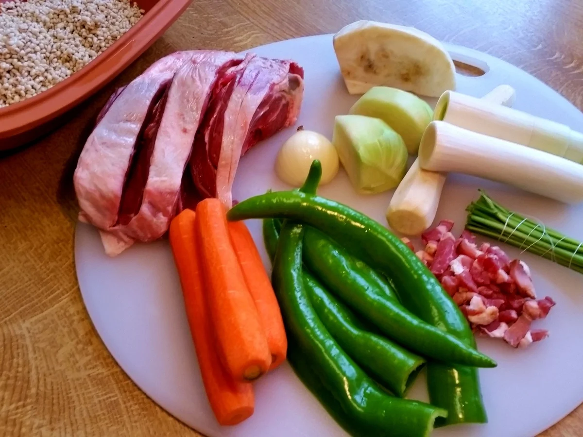 Römertopf: Graupensuppe mit Lammfleisch - Rezept - Bild Nr. 4669