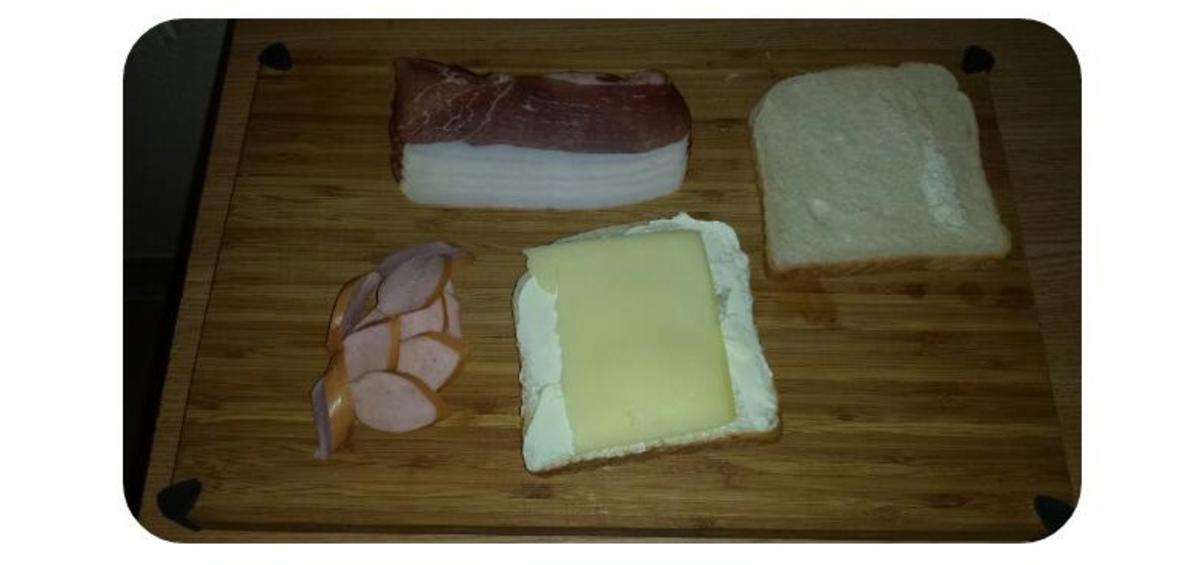 Bacon-Cheese Toast - Rezept - Bild Nr. 4669