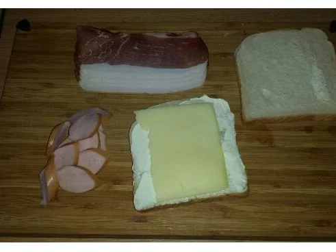 Rezept: Bacon-Cheese Toast Bild Nr. 4669 Bacon-Cheese Toast - Rezept - Bild Nr. 4669