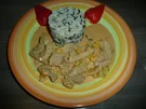 Ramgeschnetzeltes an Natur + Wildreis + Feldsalat. - Rezept - Bild Nr. 4671