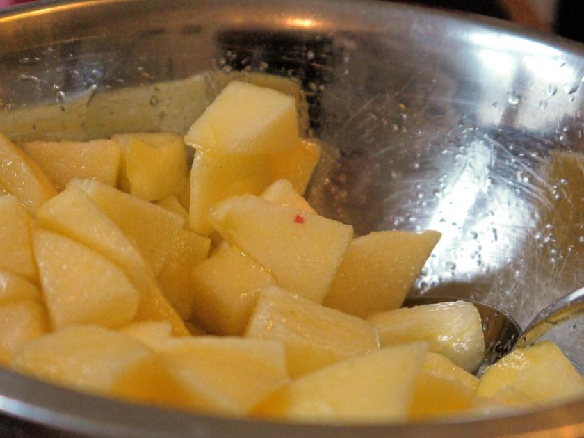 Apfel Clafoutis - einfach - 113 kcal/100g