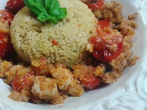 Rezept: Knusprige Ofentomaten mit Hirse Bild Nr. 4675 Knusprige Ofentomaten mit Hirse - Rezept - Bild Nr. 4675