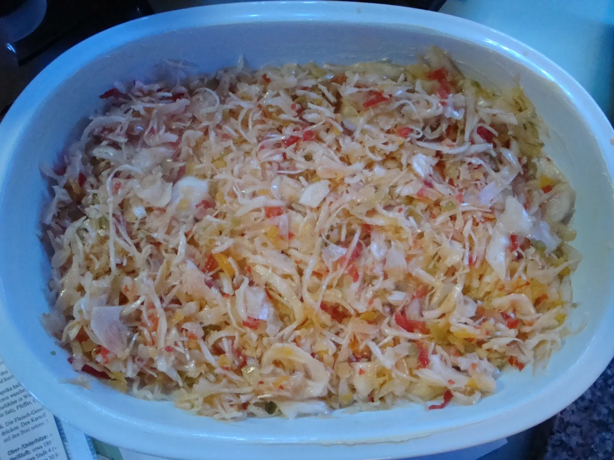 Krautsalat- Gyros- Auflauf - Rezept - Bild Nr. 4801