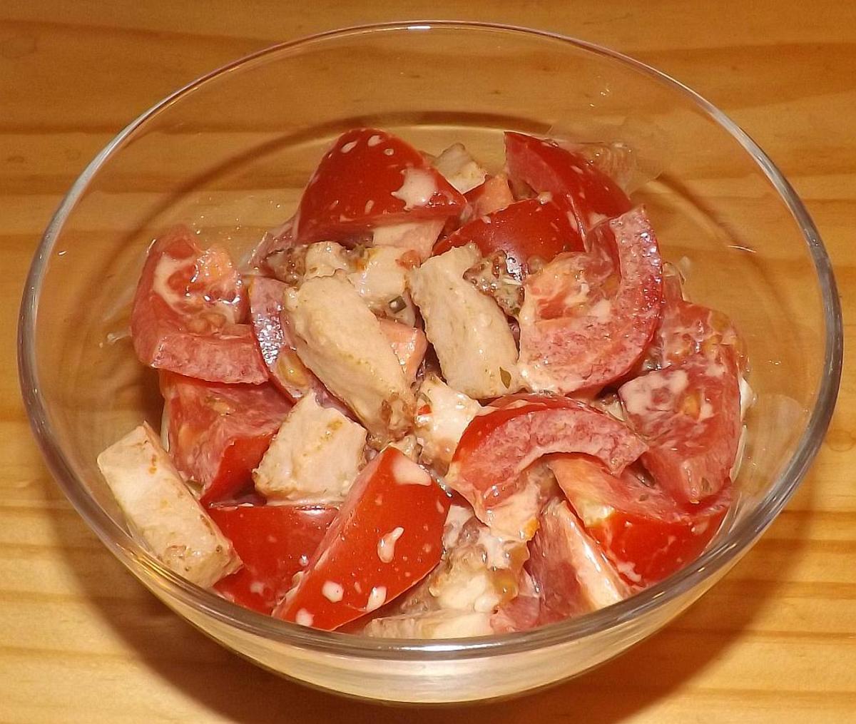 Bilder für Tomaten-Hähnchenbrust-Salat 