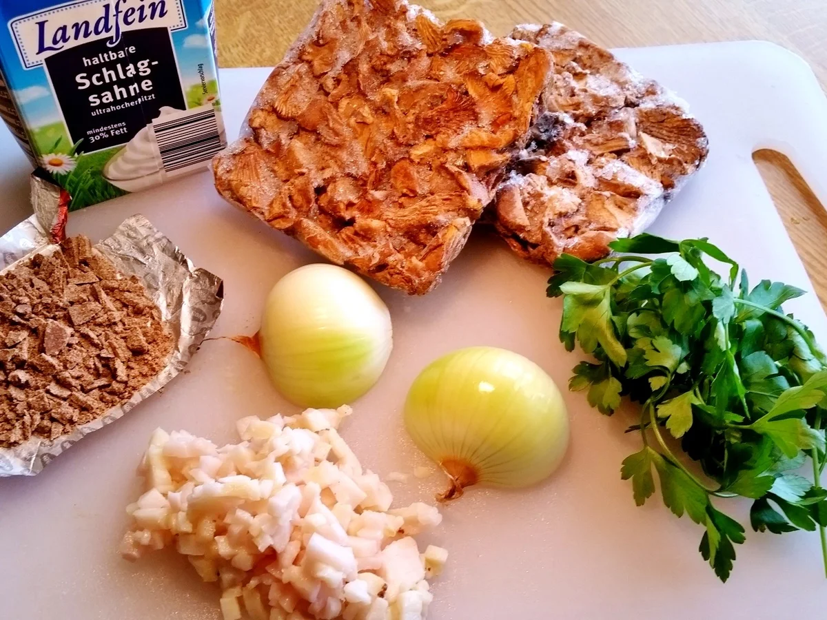 Rezept: Pfifferlinge im Februar ... Bild Nr. 4758 Pfifferlinge im Februar ... - Rezept - Bild Nr. 4758