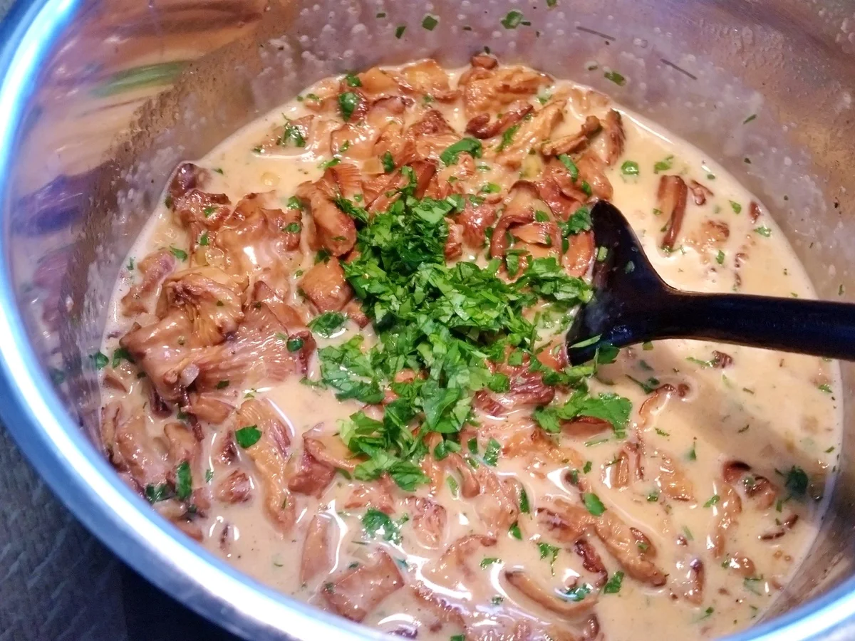 Rezept: Pfifferlinge im Februar ... Bild Nr. 4762 Pfifferlinge im Februar ... - Rezept - Bild Nr. 4762